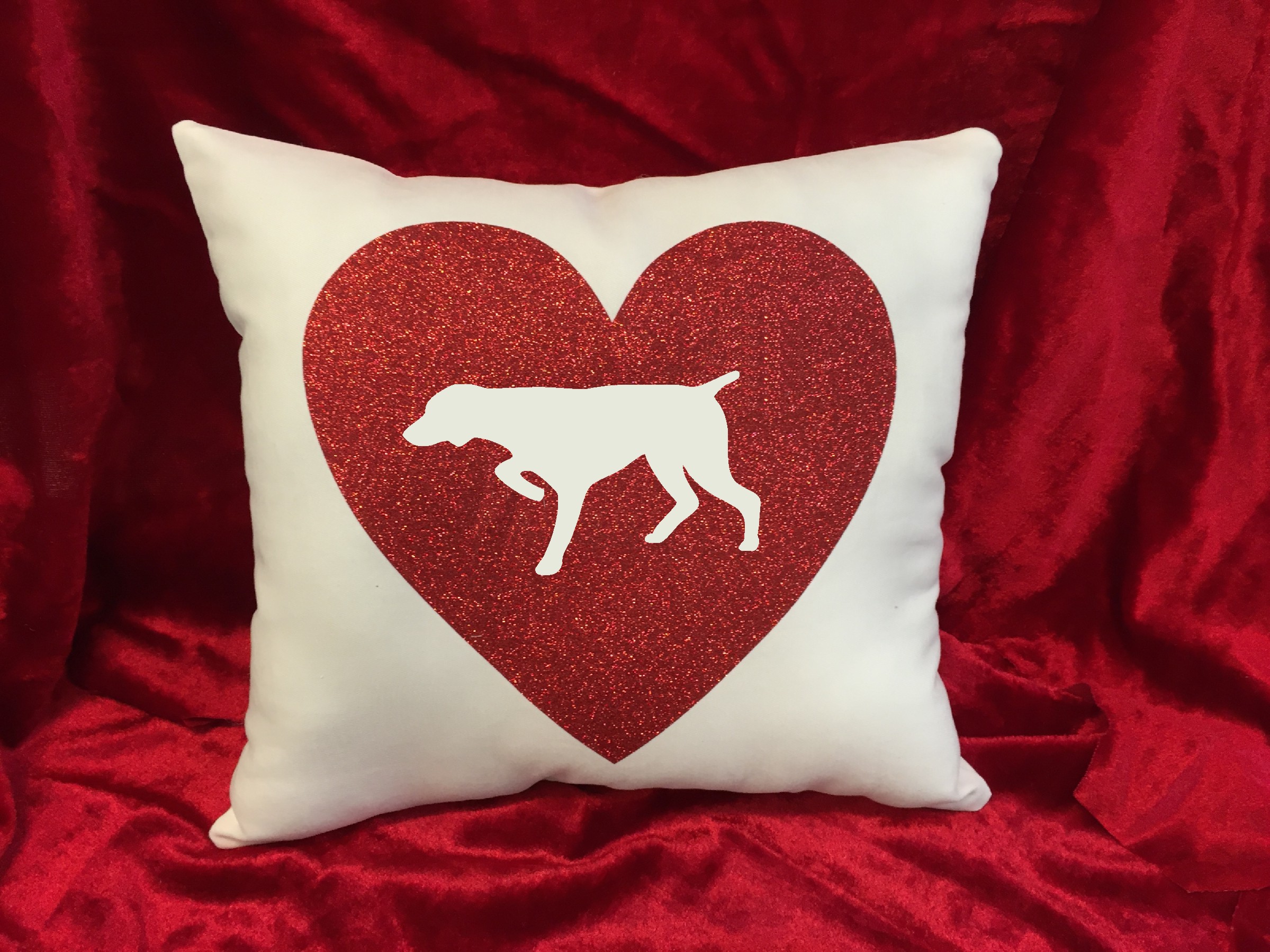Dogs - Throw Pillow - German Shorthaired Pointer